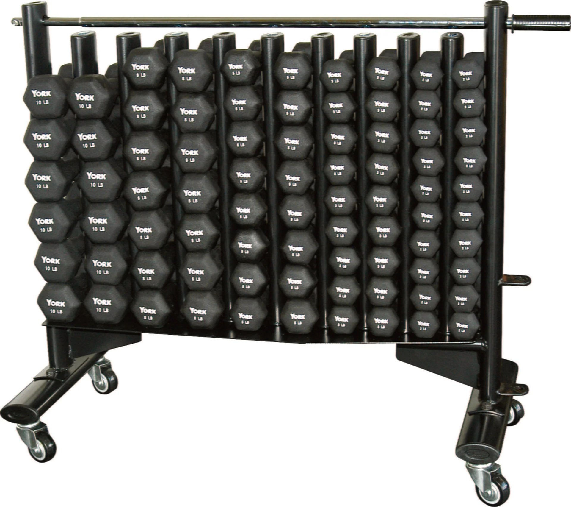 Fitbell Hexagonal Neoprene Dumbbells — Adjustable Dumbbells