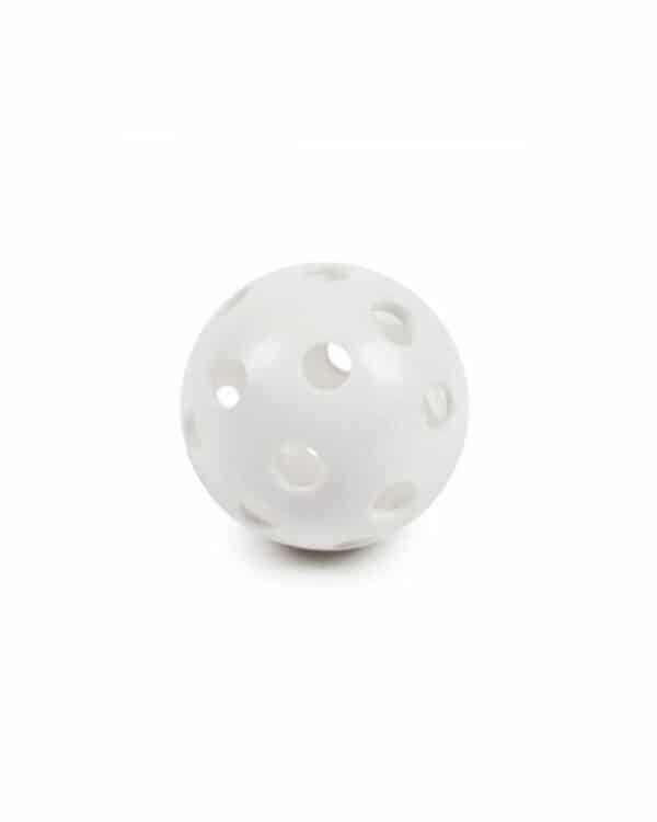 12 balles de golf d'entraînement – plastique perforé