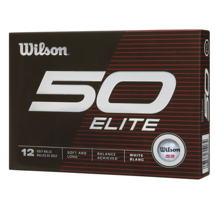 Balles de golf Wilson Fifty Elite à faible compression — Accessoires de golf