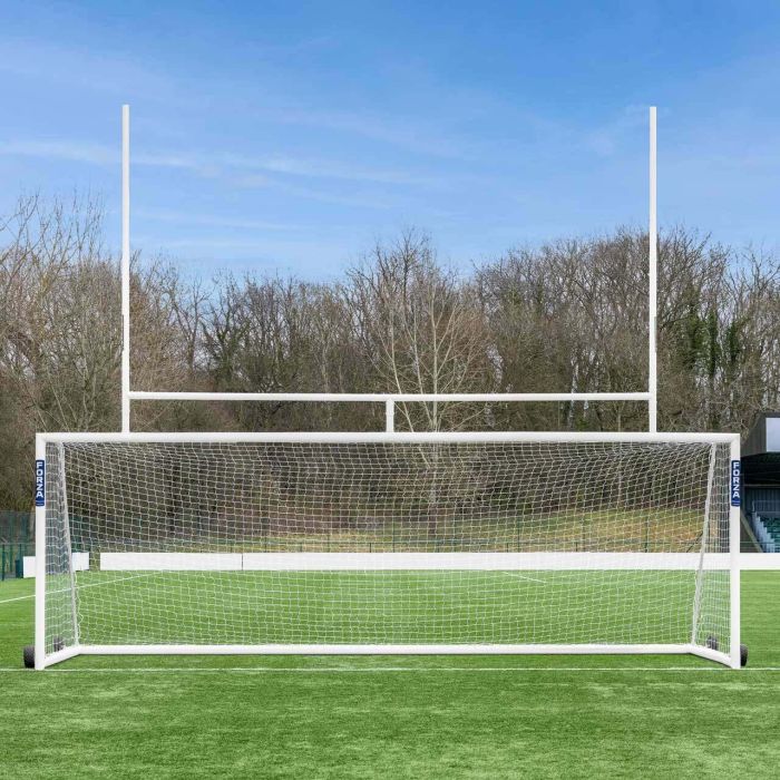 But de Soccer et Rugby sur Roues 24pi x 8pi — Décoration murale