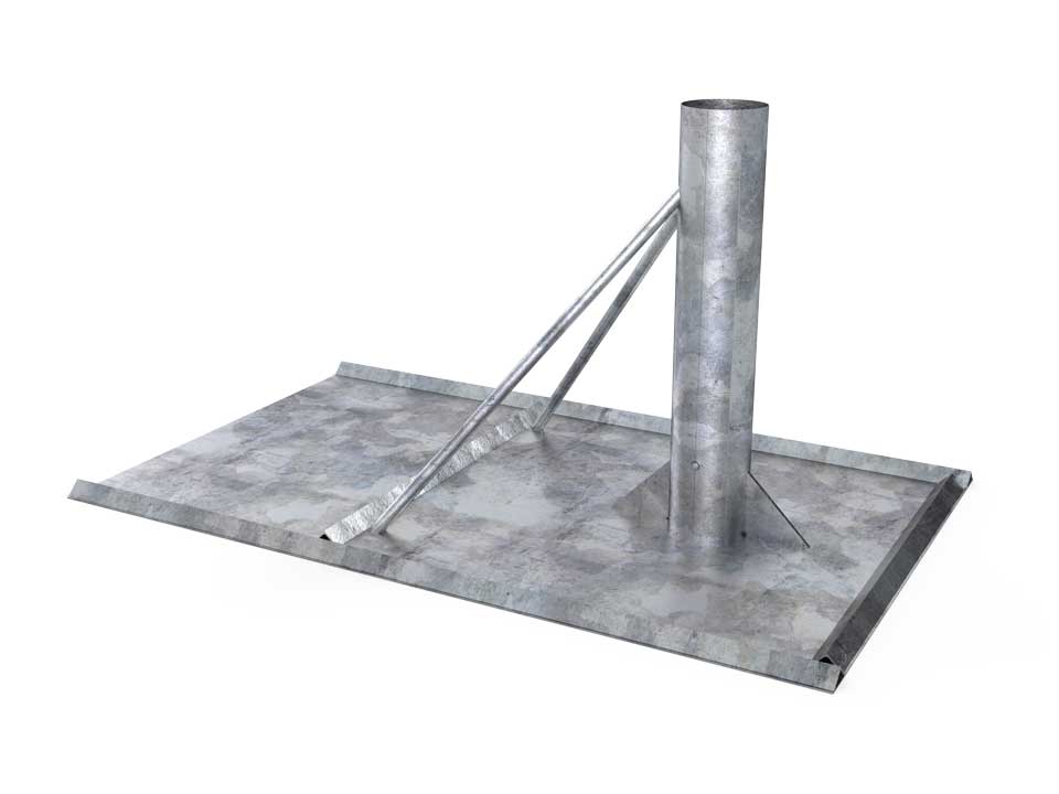 Anchor Plates for Outdoor Volleyball Poles — Fitness Equipment