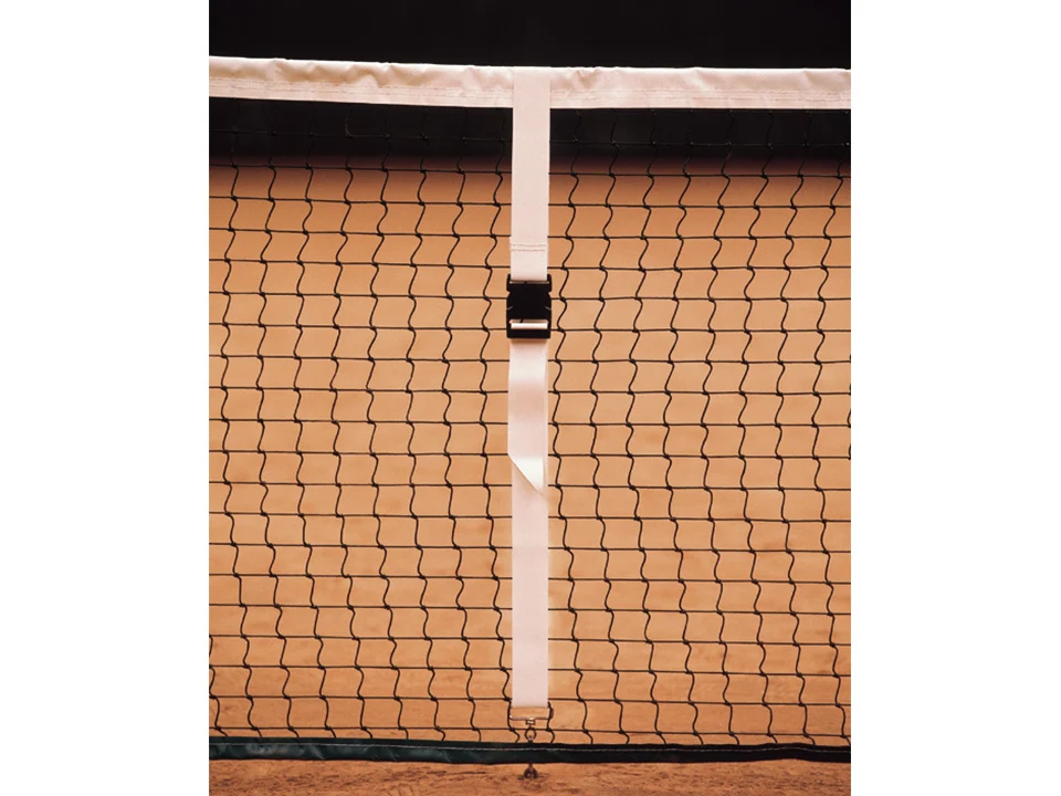Ceinture PVC à Clip Central pour Ajustement de Filet de Tennis et Pickleball — Ceinture en cuir