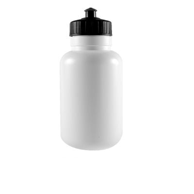 Gourde pressurisée blanche 500ml/1L — Sports de bouteille d'eau