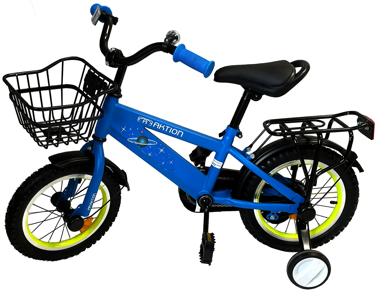 Vélo enfant en acier avec panier — Accessoires de vélo