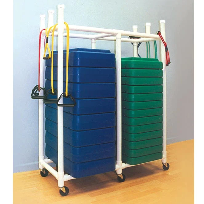 Chariot de transport pour steps aérobiques — Équipement de conditionnement physique