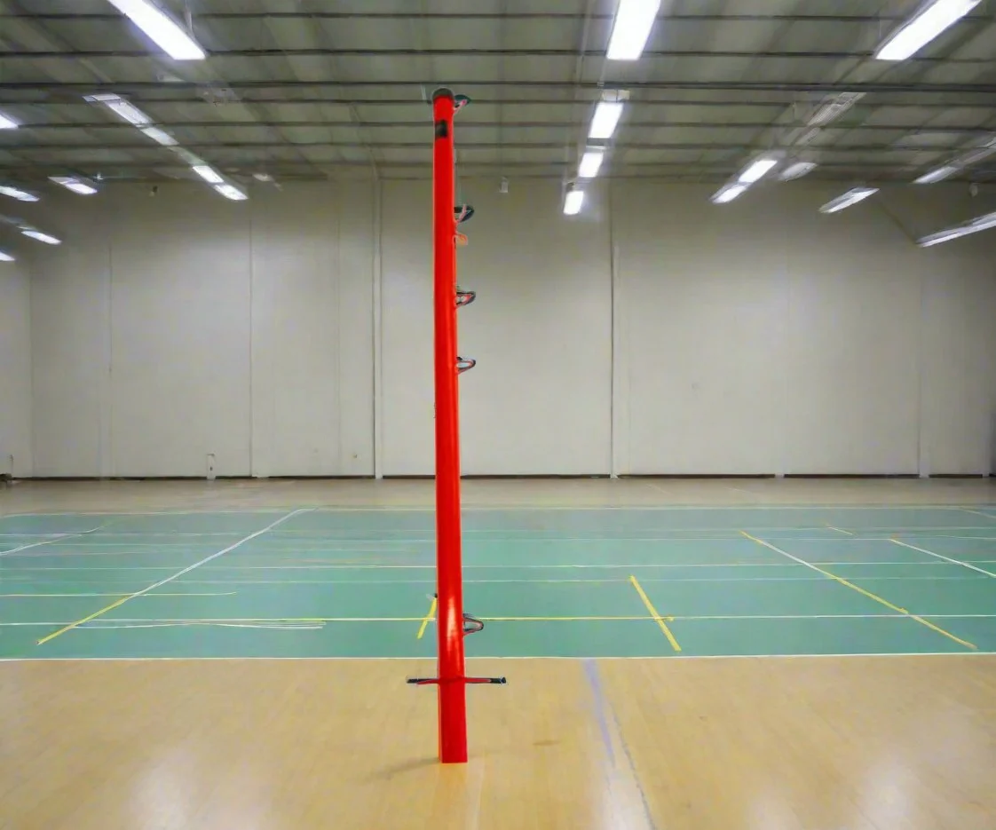 Badminton and Pickleball Post for Gymnasium — Pickleball Paddle