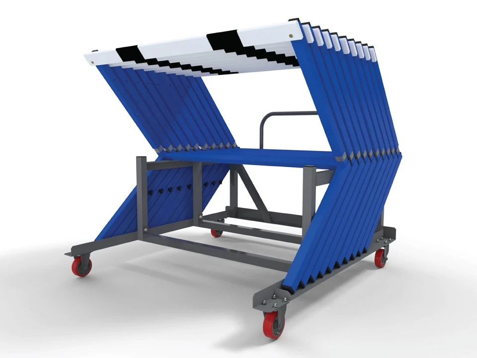 Hurdle Transport Cart — Fitness Equipment