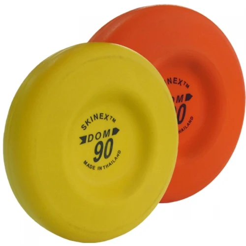 Douze Gym Pucks 10cm 73g Couleurs Variées