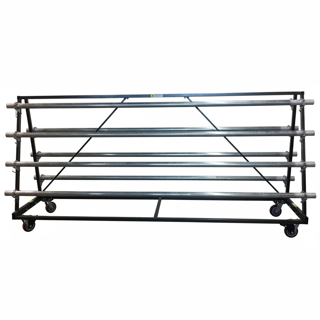 Gym Flooring Trolley — Fitness Equipment
