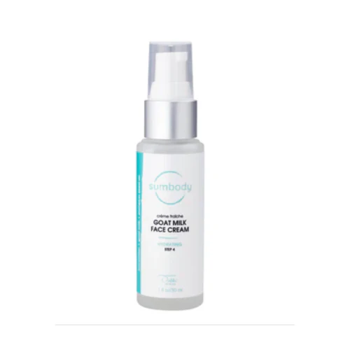Crème Fraîche Crème Visage Au Lait De Chèvre Sumbody Skincare — Appareils de soins de la peau