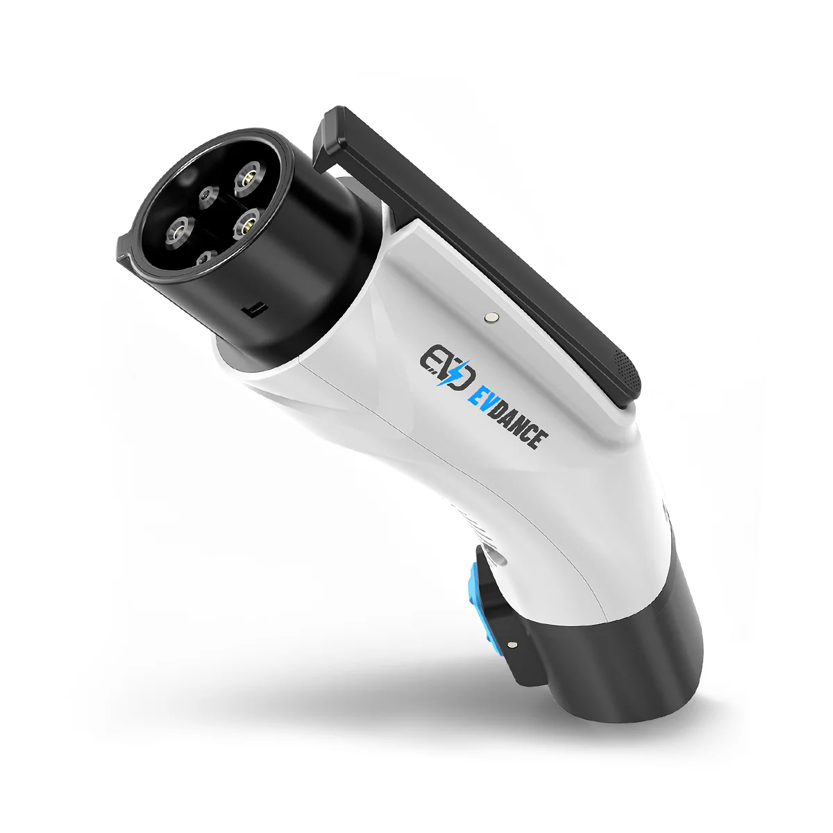 Evdance Tesla(Nacs) to J1772 Charging Adapter with Security Lock - White