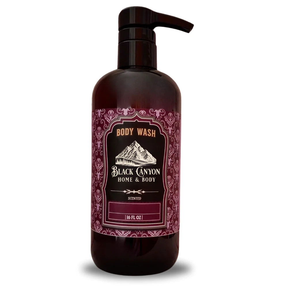 Nettoyant pour le corps Black Canyon Ambre Chocolat 16 oz — Gommage Corps