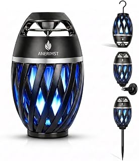 ANERIMST Outdoor Waterproof Bluetooth Speaker with LED Torch