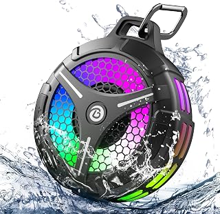 Bluetooth Shower Speaker IPX7 Waterproof 15W Stereo