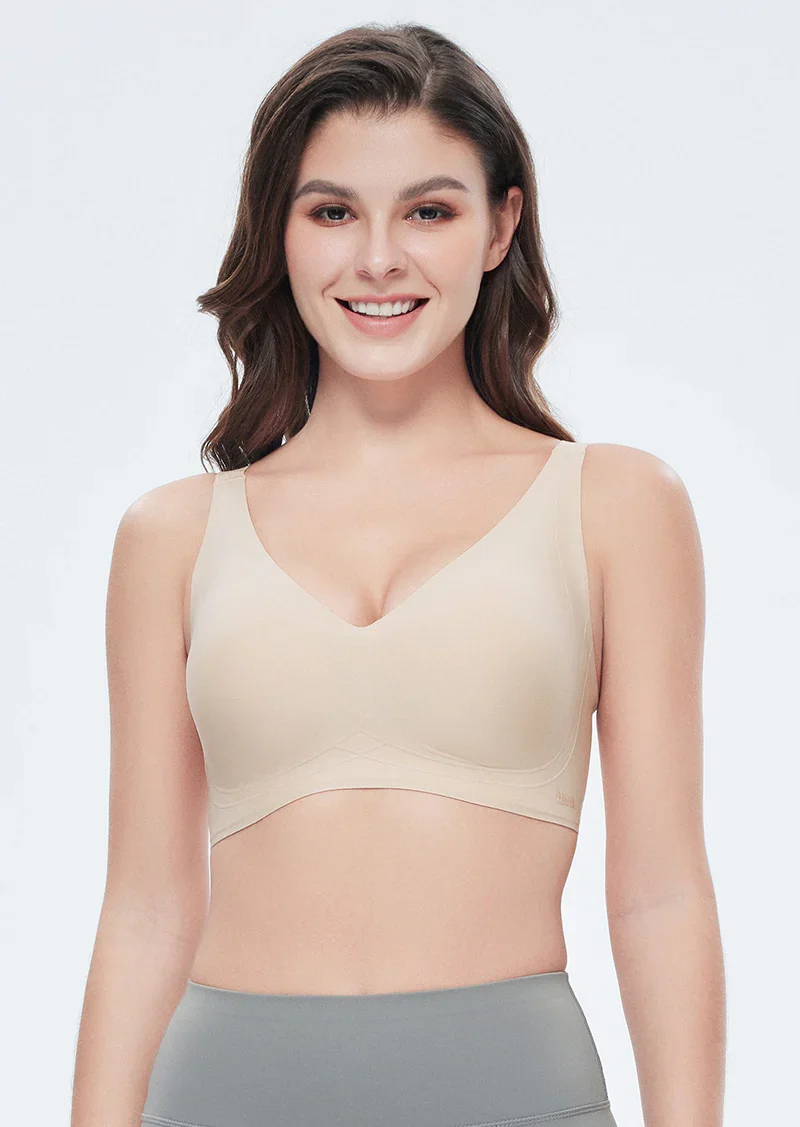 NIIDOR Soutiens-gorge adhésifs sans couture à col en V — Soutiens-gorge et lingerie adhésifs