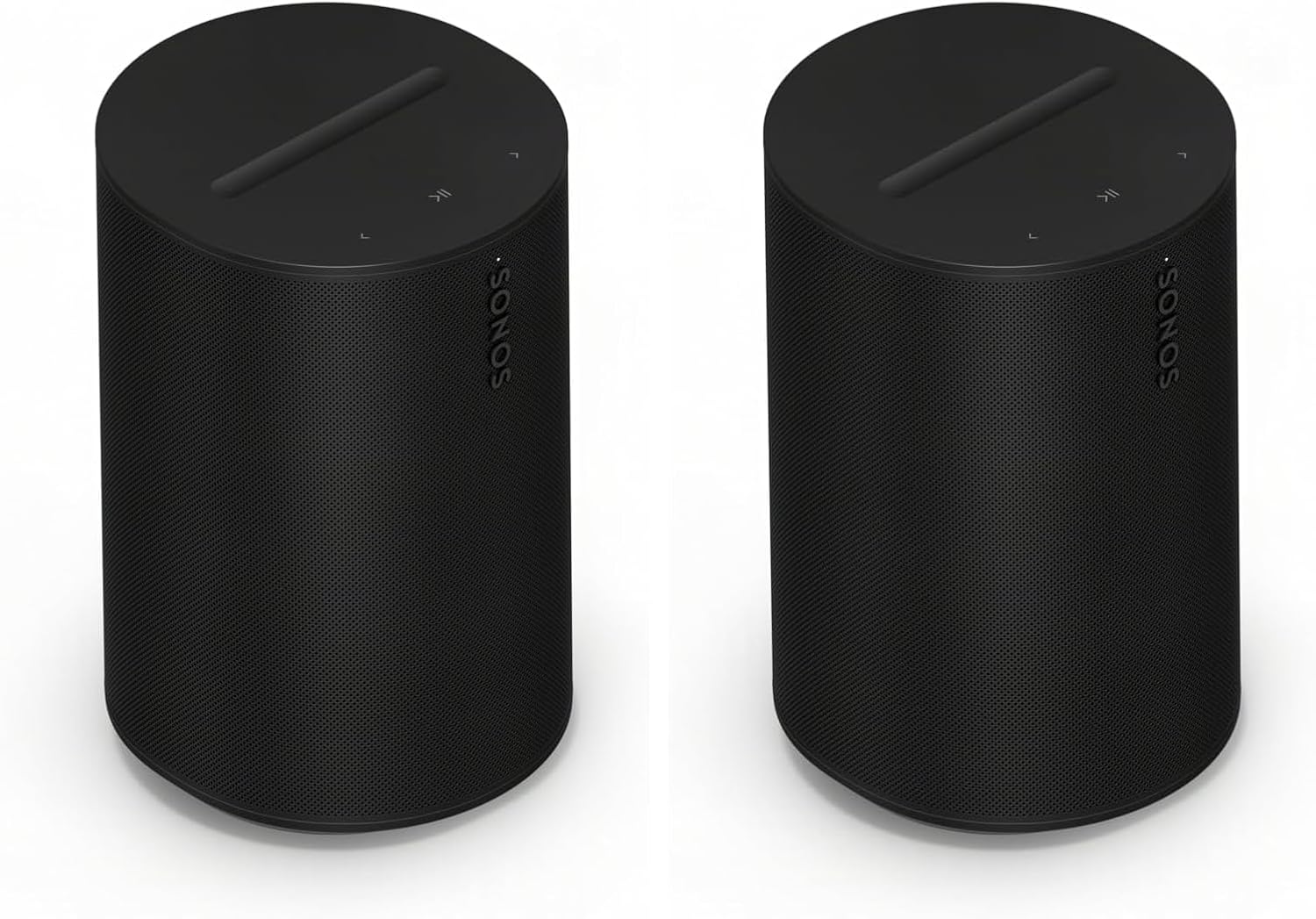 Sonos Era 100 SL Enceinte Compacte - WiFi, Bluetooth, Noir (Lot de 2) — Haut-parleur Bluetooth portable