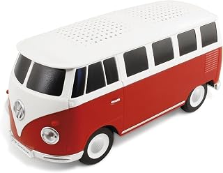 BRISA VW T1 Bus Portable Bluetooth Speaker, Red