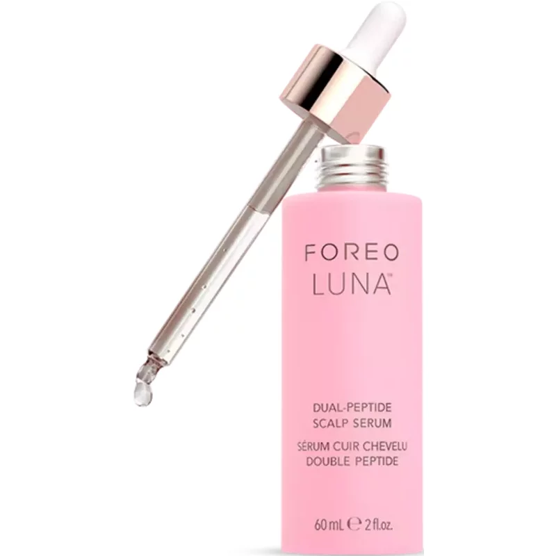 Sérum pour le cuir chevelu à double peptide Foreo Luna pour la croissance des cheveux — Sérum de croissance des cheveux