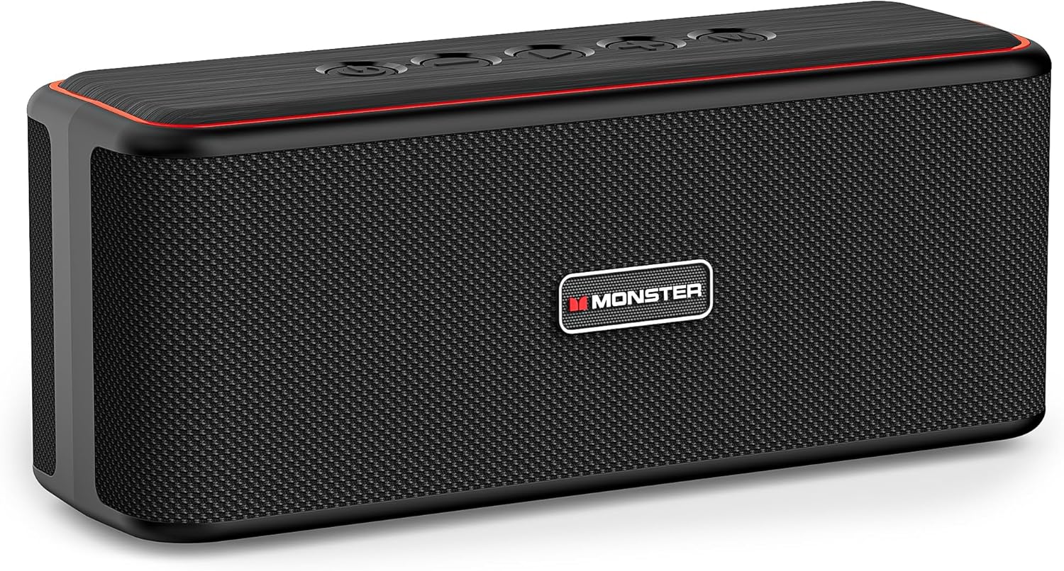 Monster Shock Plus Haut-parleur Bluetooth 40W — Haut-parleur Bluetooth portable