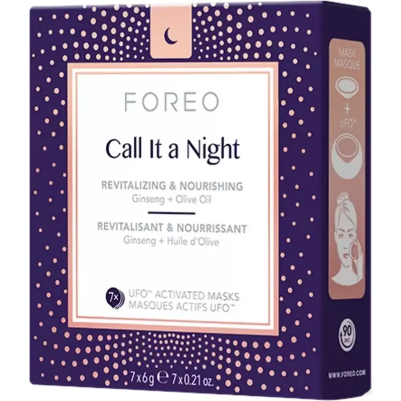Masques Foreo UFO Call It a Night Lot de 7 — Appareils de soins de la peau