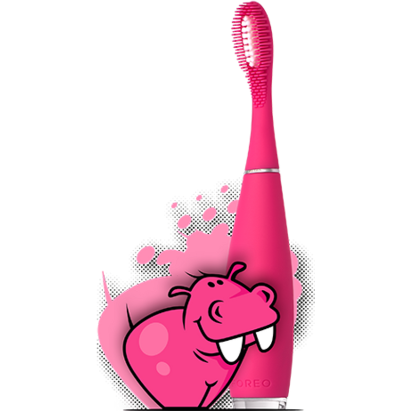 Issa™ kids Rose Nose Hippo — Facial Cleansing Brushes