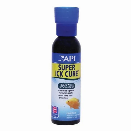API, Liquid Super Ick Cure, 4 oz Bottle (Treats 118 Gallons) — Aquarium Accessories