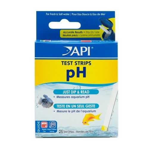 API, pH Test Strips, 25 Strips — Aquarium Accessories