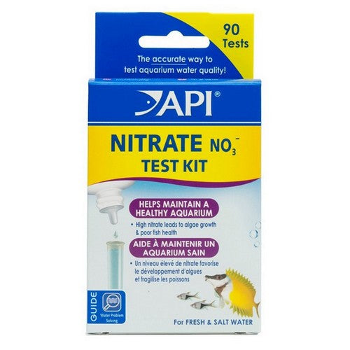 API, Nitrate Test Kit Fresh & Salt Water, Nitrate Test Kit FW & SW — Aquarium Accessories