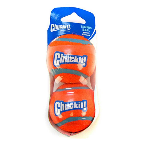 Tennis Balls Medium Ball - 2.25" Diameter (2 Pack Sleeve) by Chuckit! — Dog Toys