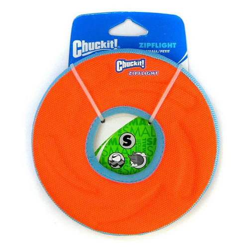 Zipflight Amphibious Flying Ring - Assorted Medium - 8" Diameter (1 Pack) by Chuckit! — Dog Toys