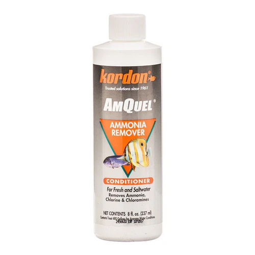 Kordon AmQuel Ammonia Remover Conditionneur d'eau 8 oz — Accessoires pour aquariums