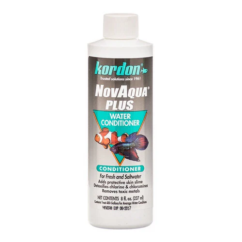 Kordon, NovAqua + Water Conditioner, 8 oz — Aquarium Accessories