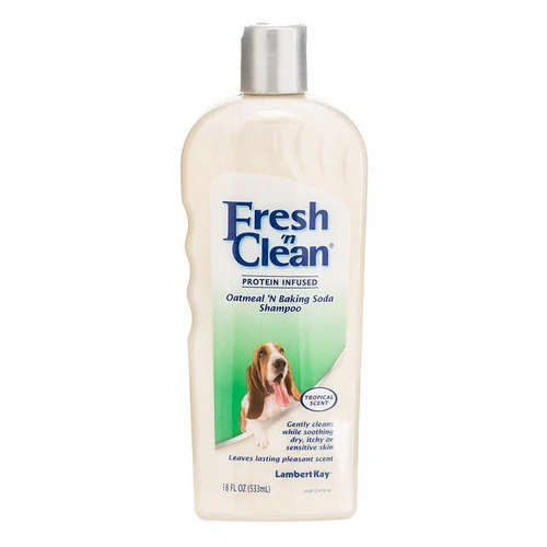 Fresh 'n Clean, Oatmeal 'n Baking Soda Shampoo - Tropical Scent, 18 oz — Dog Grooming Kit