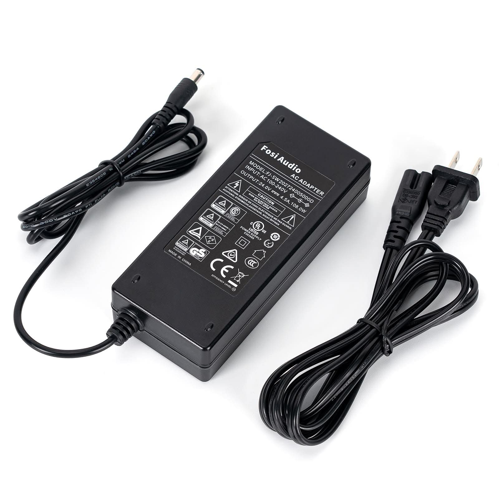 Fosi Audio 16V 1A & 24V 4.5A Power supply - 24V 4.5A — Audio Amplifiers & DACs