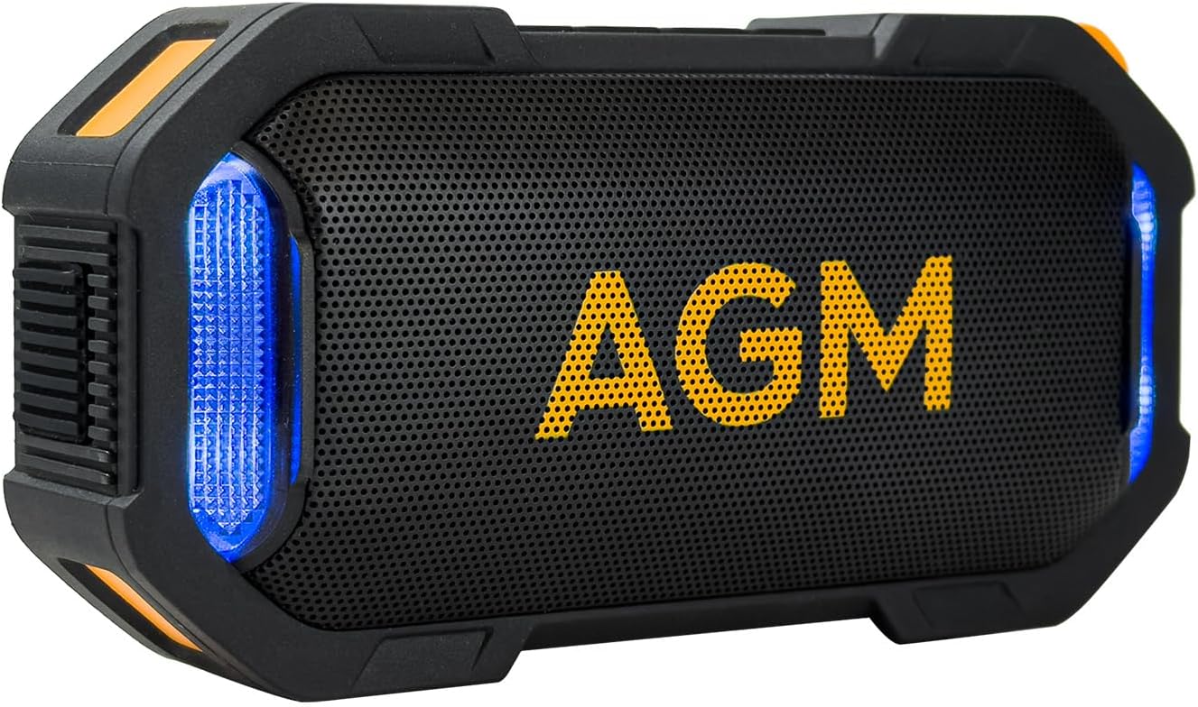 Enceinte Bluetooth Portable AGM MagROCK IP67 Étanche — Haut-parleur Bluetooth portable