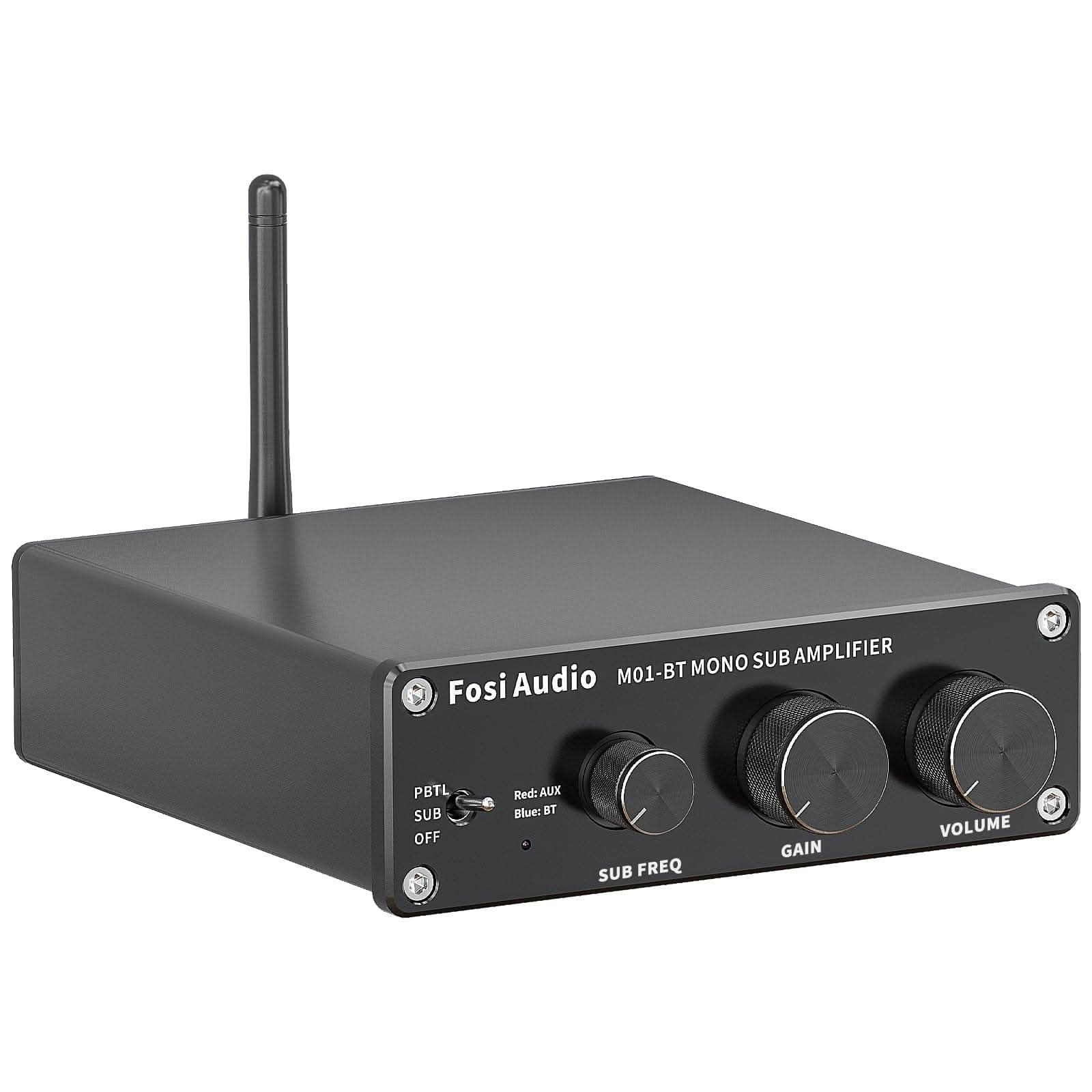 Fosi Audio M01-BT Bluetooth Subwoofer Mono Amp — Audio Amplifiers & DACs