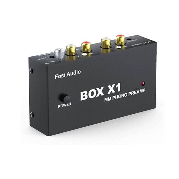 Fosi Audio BOX X1 MM Turntable Phono Preamp — Audio Amplifiers & DACs