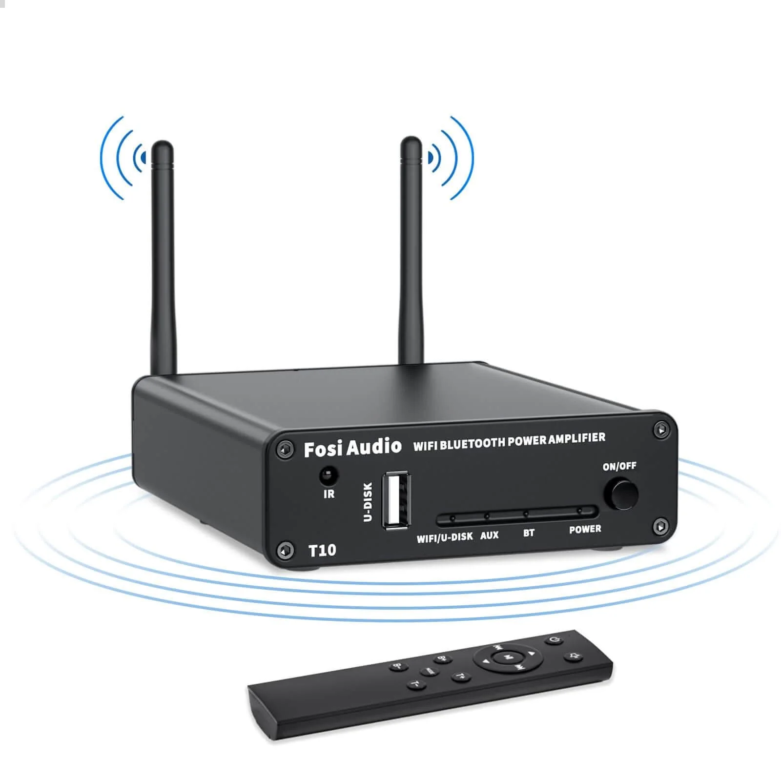 Fosi Audio T10 WiFi & Bluetooth Amplifier — Audio Amplifiers & DACs