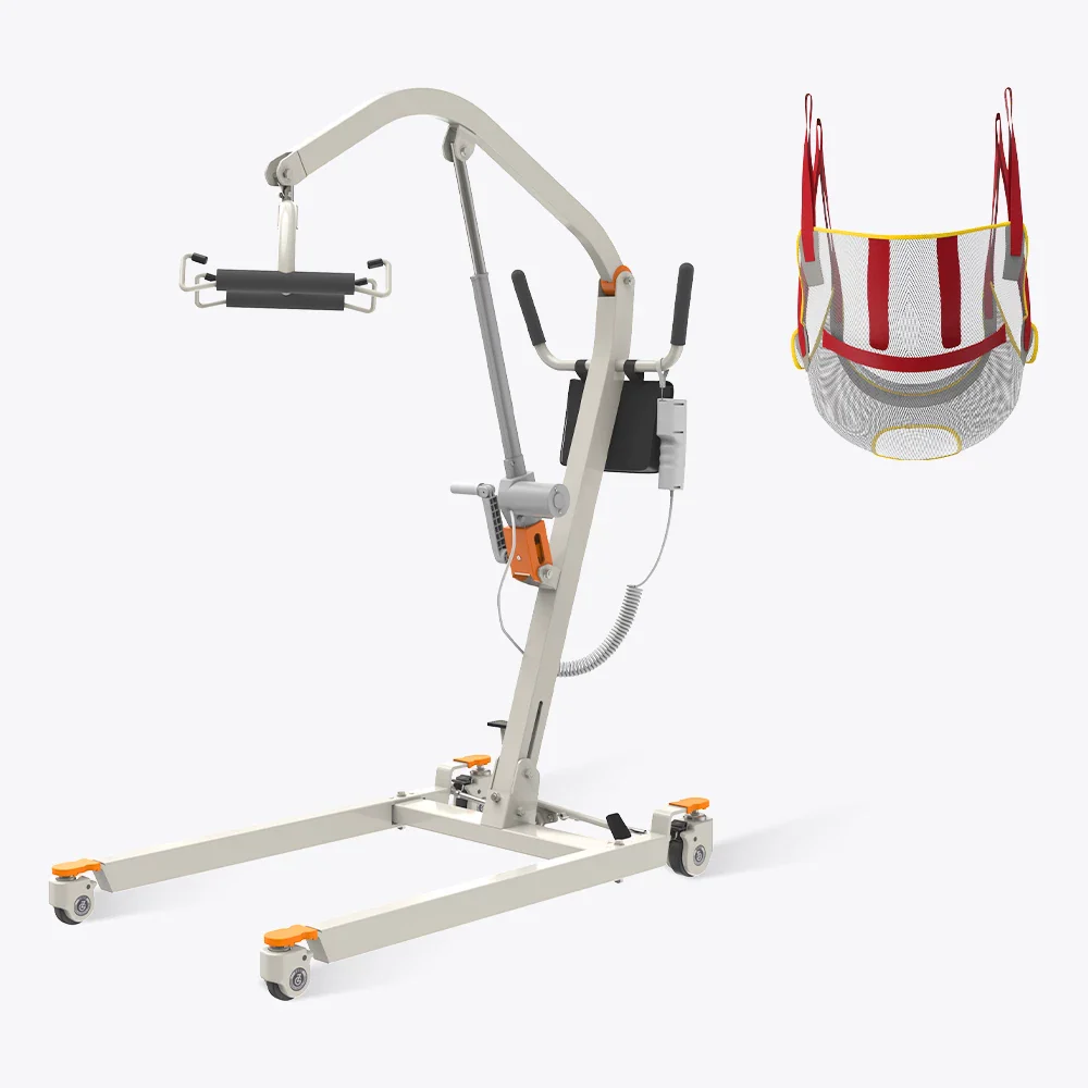 Vocic AY05 Electric Patient Lift for Home, Floor-to-Bed Transfer Aid