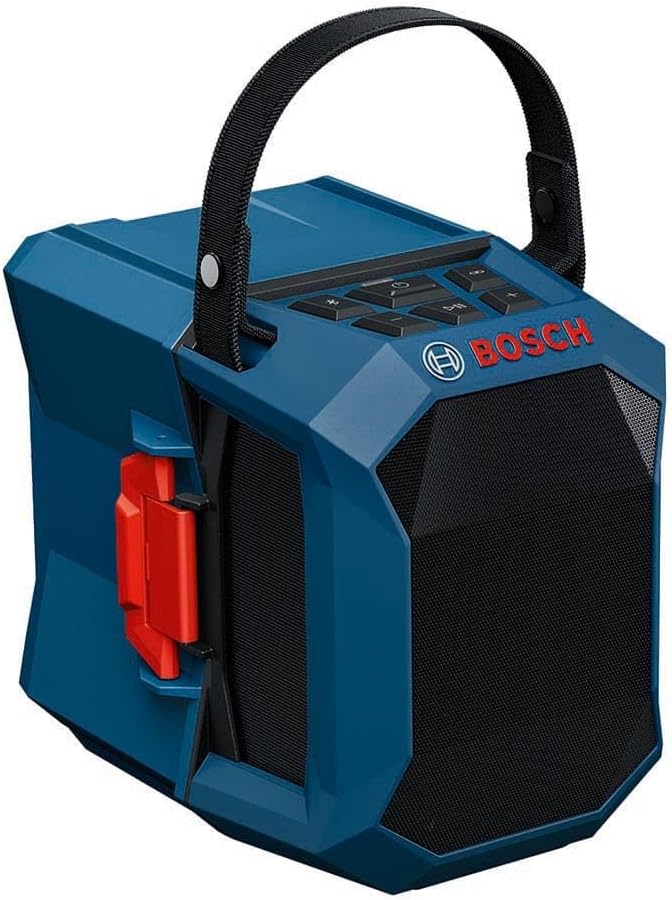 Haut-parleur Bluetooth Bosch Professional GPB 18V-1 C — Haut-parleur Bluetooth portable