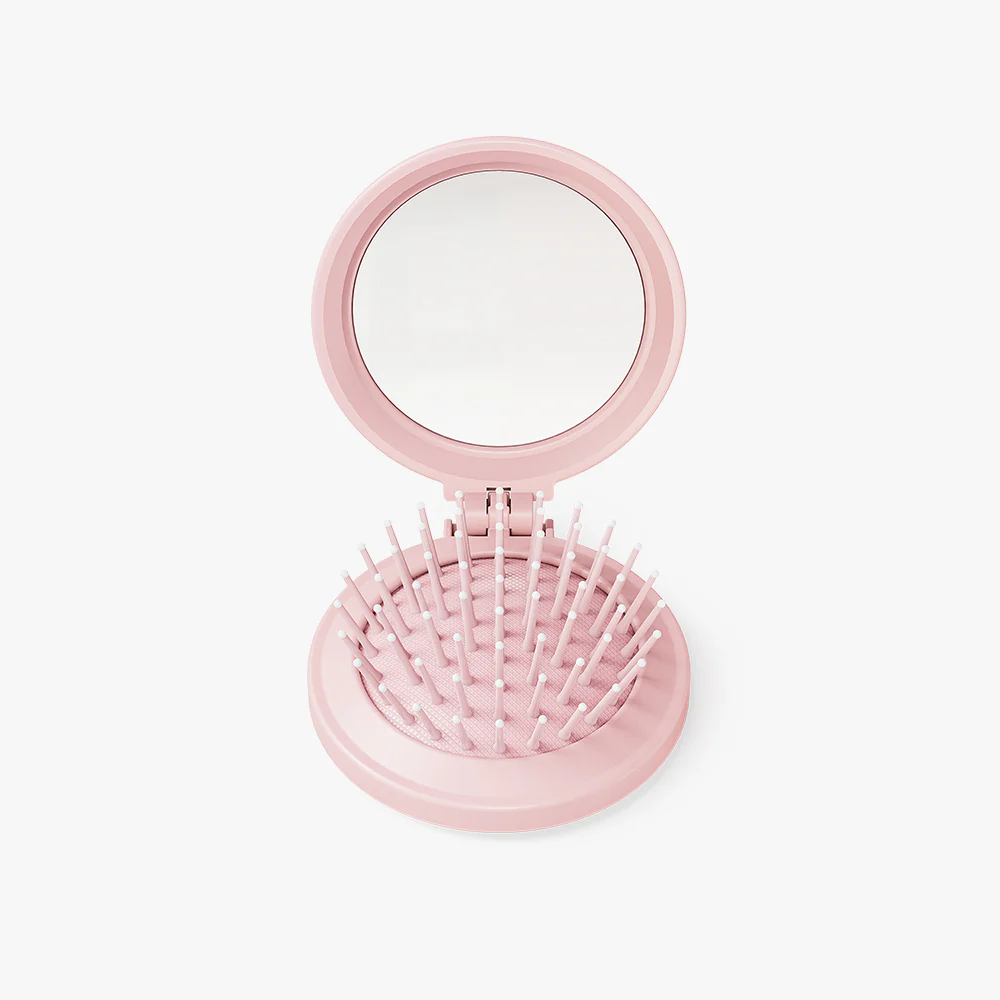 Folding Mirror Brush — Hair Styling Tools