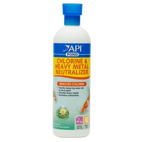 Pond Care Neutralisant de chlore et de métaux lourds 16 oz Traite 9600 gallons — Accessoires pour aquariums