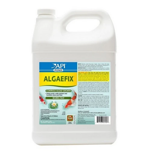 Pond Care AlgaeFix Contrôle des algues pour bassins 1 gallon traite 38 400 gallons — Accessoires pour aquariums
