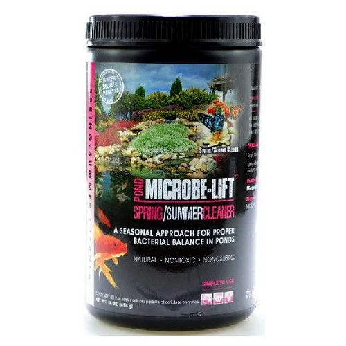 Microbe-Lift Nettoyant printemps et été pour bassins, 1 lb, friandises, 800 gallons — Accessoires pour aquariums