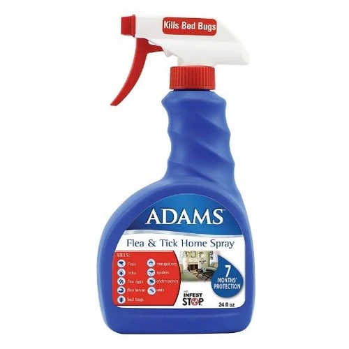 Adams Spray anti-puces et tiques pour la maison 24 oz — Kit de toilettage pour chien