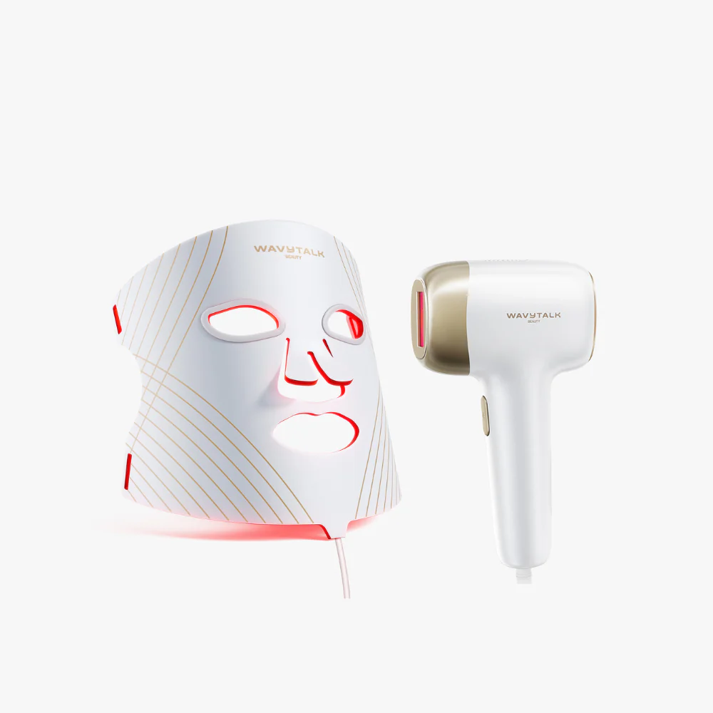 Wavytalk Radiant Skin Duo Ensemble de soins de la peau — Ensemble de soins de la peau