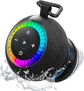Waterproof Bluetooth Shower Speaker with 360° Sound