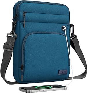 MoKo 9-11 Inch Tablet Sleeve Bag, Peacock Blue