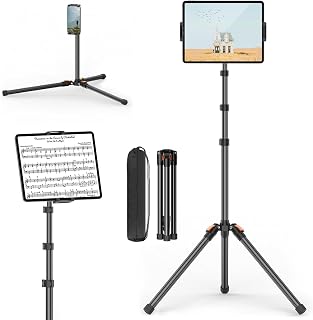 XXZU 72in Tablet Floor Stand Tripod with 360° Ball Head