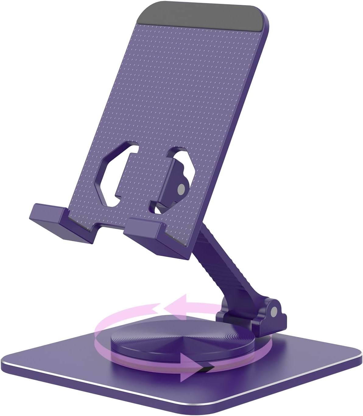 Support ajustable pour téléphone et tablette, 4–9,7 po, mauve — Accessoires pour tablettes